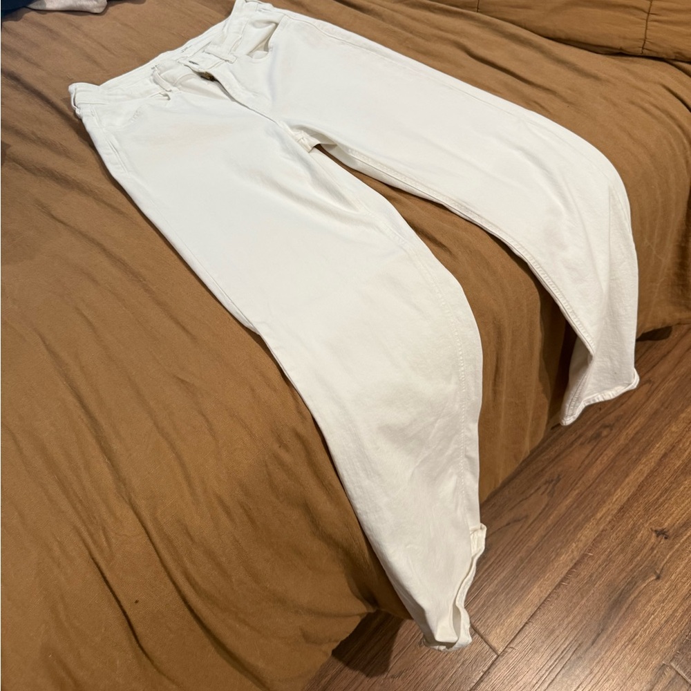Old Navy WOW Wide Leg White Jeans
